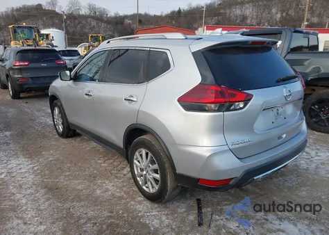 2020 Nissan Rogue Sv Intelligent Awd from USA, damaged, VIN KNMAT2MVXLP542165